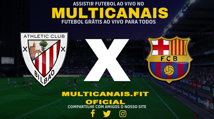 Assisti Athletic Club x Barcelona Ao Vivo Online HD 24/01/2024