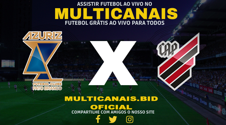 Assistir Azuriz x Athletico PR Ao Vivo Online HD 21/01/2024