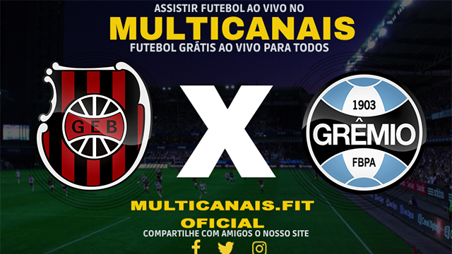 Assistir Brasil de Pelotas x Grêmio Ao Vivo Online HD 28/01/2024