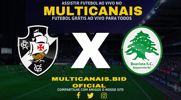 Assistir Vasco x Boavista SC Ao Vivo Online HD 18/01/2024