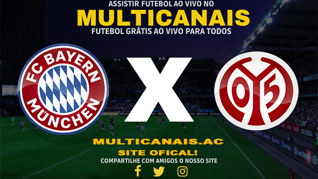 Assistir Bayern Munique x Mainz 05 AO VIVO Online 09/03/2024