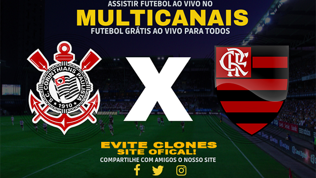 Assistir Corinthians x Flamengo AO VIVO Online 17/07/2024