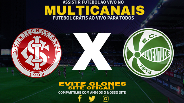 Assistir Internacional x Juventude AO VIVO Online 10/07/2024