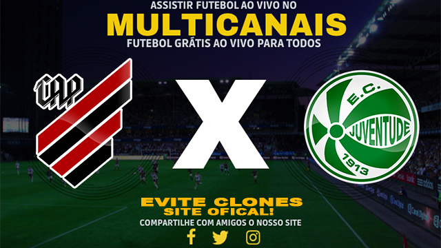 Assistir Athletico PR x Juventude AO VIVO Online 18/08/2024