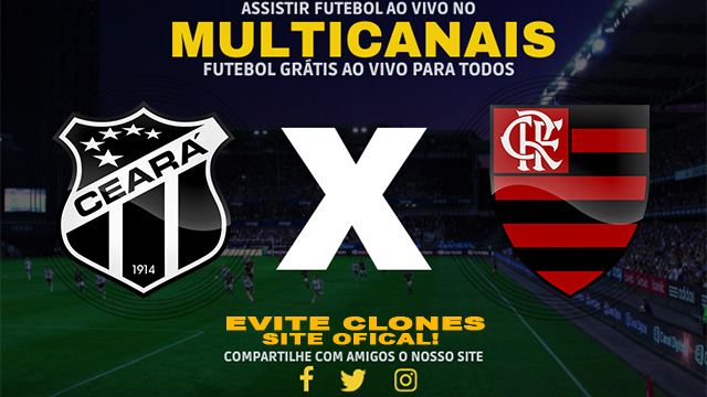 Assistir Ceará x Flamengo AO VIVO Online 08/08/2024