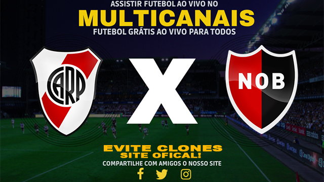 Assistir River Plate x Newells Old Boys AO VIVO Online 25/08/2024