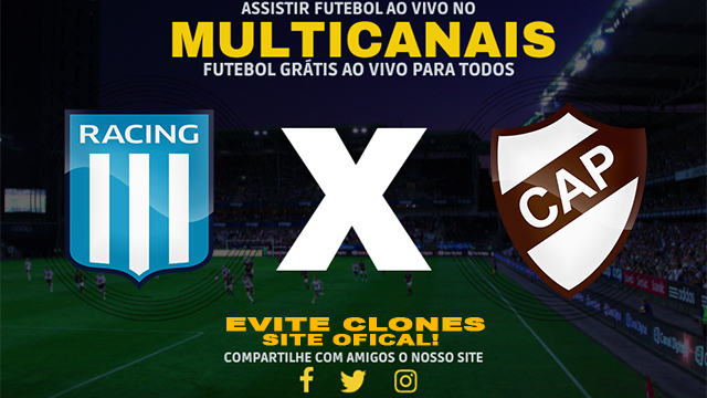 Assistir Racing x Platense AO VIVO Online 30/09/2024