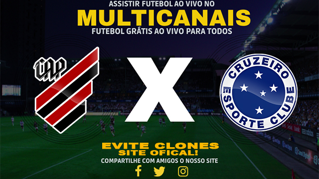 Assistir Athletico PR x Cruzeiro AO VIVO Online 26/10/2024