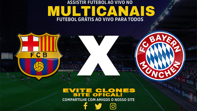 Assistir Barcelona x Bayern de Munique AO VIVO Online 23/10/2024