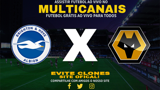 Assistir Brighton x Wolverhampton AO VIVO Online 26/10/2024