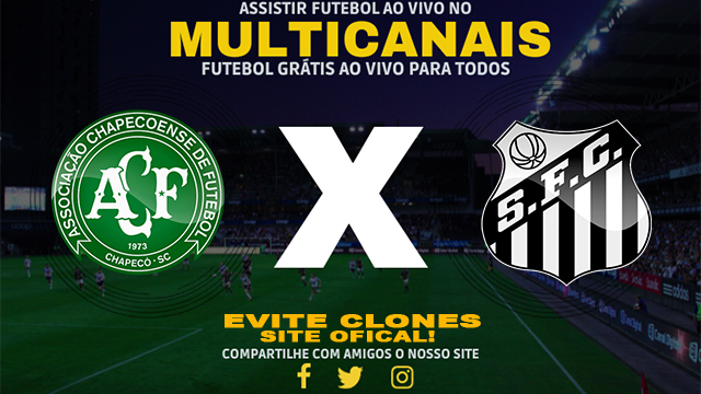 Assistir Chapecoense x Santos AO VIVO Online 16/10/2024