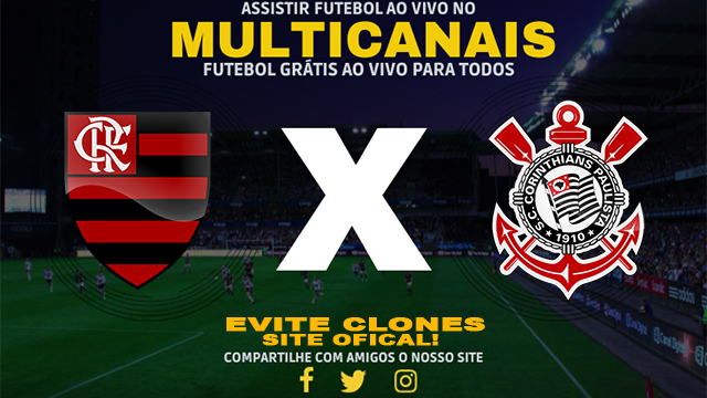 Assistir Flamengo x Corinthians ao vivo online HD Grátis 02/10/2024