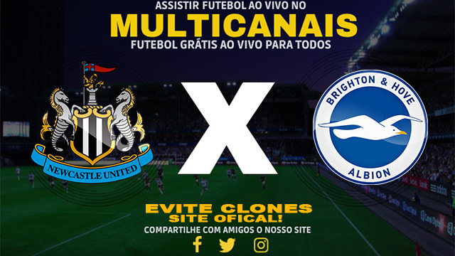 Assistir Newcastle x Brighton AO VIVO Online 19/10/2024