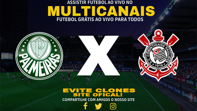 Assistir Palmeiras x Corinthians AO VIVO Online 20/10/2024