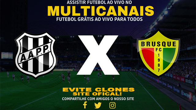 Assistir Ponte Preta x Brusque AO VIVO Online 23/10/2024