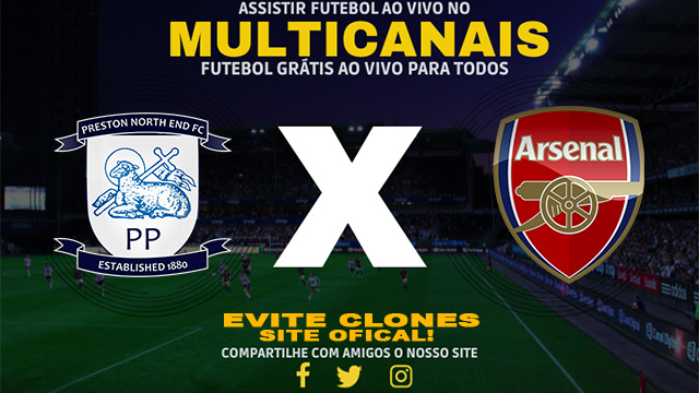 Assistir Preston x Arsenal AO VIVO Online 30/10/2024