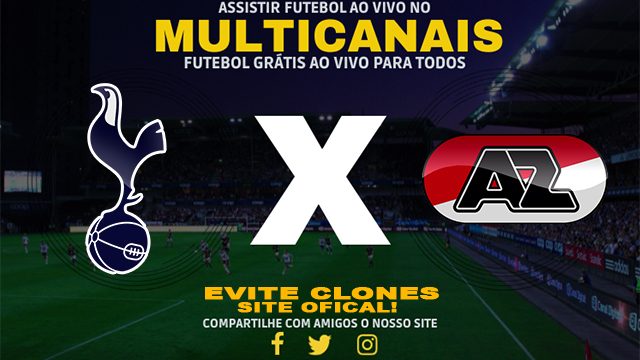 Assistir Tottenham x AZ Alkmaar AO VIVO Online 24/10/2024