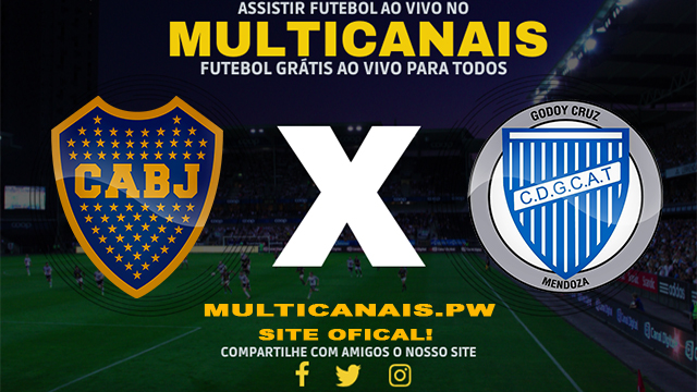 Assistir Boca Juniors x Godoy Cruz AO VIVO Online 06/11/2024