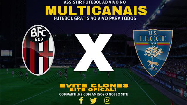 Assistir Bologna x Lecce AO VIVO Online 02/11/2024