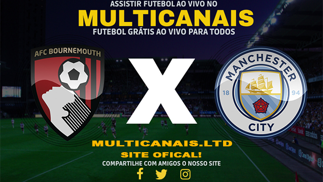 Assistir Bournemouth x Manchester City AO VIVO Online 02/11/2024