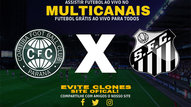 Assistir Coritiba x Santos AO VIVO Online 11/11/2024