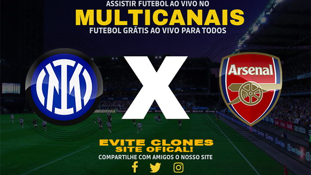 Assistir Inter de Milão x Arsenal AO VIVO Online 06/11/2024