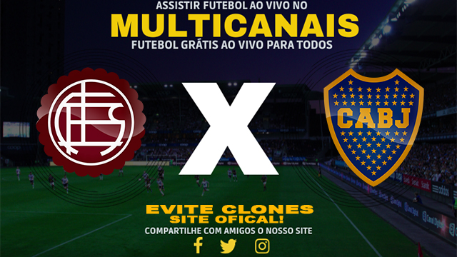 Assistir Lanus x Boca Juniors AO VIVO Online 03/11/2024